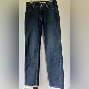 Zara Women’s Denim Jeans - GUC - 8 - Button fly - Wide leg